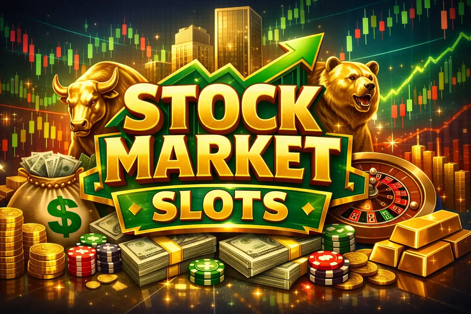 Market-themed spins up to 40 free